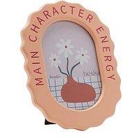 Hestia Pale Orange Frame 4" X 6" - Main Character Energy