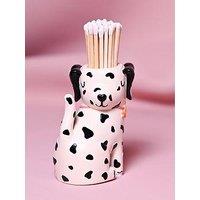 Hestia Raspberry Blossom Matchstick Holder - Dog