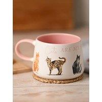 Hestia The Wildlife By Ling Designs Ceramic Mug "Cats Are My Favourite People"