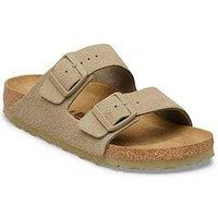 Birkenstock Arizona Suede Sandal - Faded Khaki