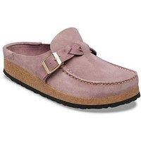 Birkenstock Buckley Braided Suede Shoe - Faded Purple