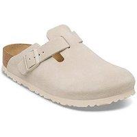 Birkenstock Boston Suede Shoe - Oyster