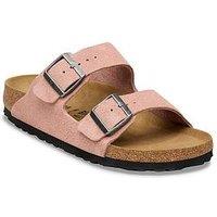 Birkenstock Arizona Suede Sandals - Pink Clay