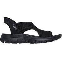 Skechers Summits Sandal Sweetly Evolved Slip-Ins Sandal - Black Knit