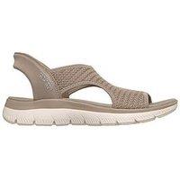 Skechers Summits Sandal Sweetly Evolved Slip-Ins Sandal - Taupe Knit