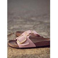 Birkenstock Madrid Big Buckle Leather Sandal - Soft Pink