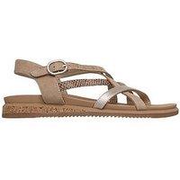 Skechers Desert Kiss Low Seaside Sling Sandal - Taupe