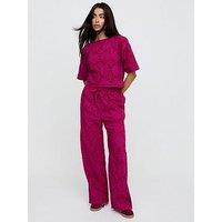Raffya Opal Trousers - Purple