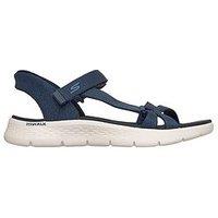Skechers Wide Fit Go Walk Flex Illuminate Sandal - Navy