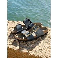 Birkenstock Sydney Birko-Flor Sandal - Black