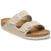 Birkenstock Arizona Suede Sandal - Oyster