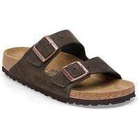 Birkenstock Arizona Suede Sandal - Mocca Brown