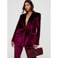 Lily & Lionel Valerie Suit - Burgundy