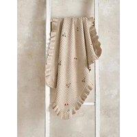 Mamas & Papas Knitted Blanket - Berry Frill