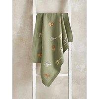 Mamas & Papas Knitted Blanket - Safari Sage