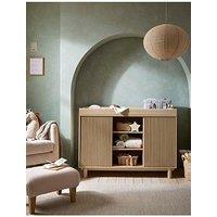 Mamas & Papas Oska Wide Dresser Changer - Natural Oak