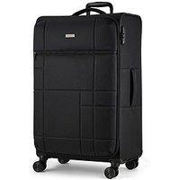Rock Luggage Tokyo Black Large Suitcase