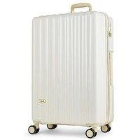 Rock Luggage Primrose Cream Large Suitcase