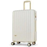 Rock Luggage Primrose Cream Medium Suitcase