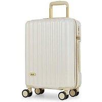 Rock Luggage Primrose Cream Cabin Suitcase