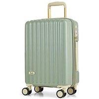 Rock Luggage Primrose Green Cabin Suitcase