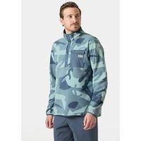 Helly Hansen Mens Maridalen Printed Fleece - Blue