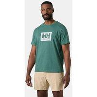 Helly Hansen Mens Hh Box Short Sleeve T-Shirt - Green