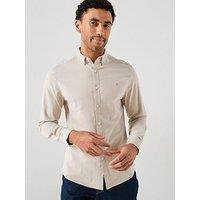 Farah Brewer Long Sleeve Shirt - White