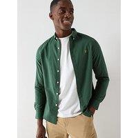 Farah Brewer Long Sleeve Shirt - Green