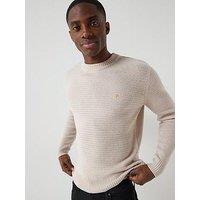 Farah Allerton Knitted Jumper - White