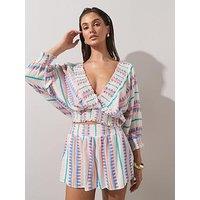 The Very Collection Aztec Co Ord Top - Multi