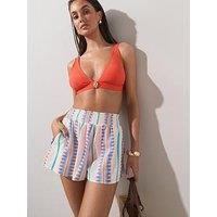 The Very Collection Aztec Co Ord Short - Multi