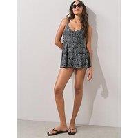 The Very Collection Shell Print Swim Dress - Multi