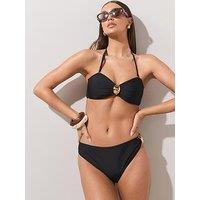 The Very Collection Trim Detail Briefs - Black