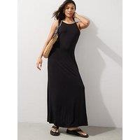 The Very Collection Strappy Maxi Dress - Black