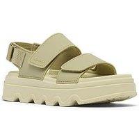 Sorel Womens Kinetic Sunchase Ankle Strap Sandals - Green