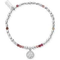 Chlobo Pink Tourmaline Heart Chakra Bracelet