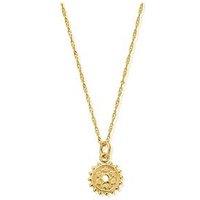 Chlobo Gold Tiny Twisted Rope Chain Crown Chakra Necklace