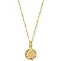 Chlobo Gold Tiny Twisted Rope Chain Heart Chakra Necklace