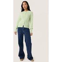 Soaked In Luxury Spina Cardigan - Green