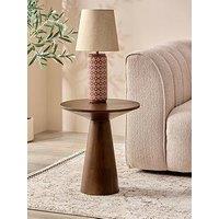 The Very Collection Zen Large Side Table - Walnut - Fsc Certified