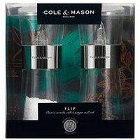 Cole & Mason Flip Salt & Pepper Mill Duo Chrome