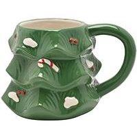 The Christmas Gift Co Set Of 2 Santa & Friends Christmas Tree Mug