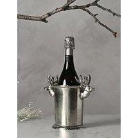 The Christmas Gift Co Stag Bottle Chiller