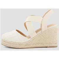 The Very Collection Wide Fit High Closed Toe Wedge Shoe