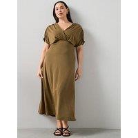 The Very Collection Curve Wrap Stretch Maxi Dress