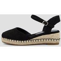 The Very Collection Wide Fit Low Closed Toe Wedge Shoe