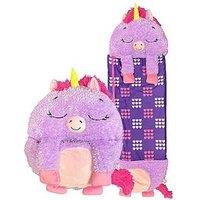 Happy Nappers Purple Unicorn (Medium) Series 4