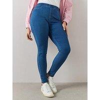 The Very Collection Curve High Waisted Stretch Jegging - Mid Wash