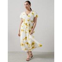 The Very Collection Curve Belted Wrap Midaxi Dress